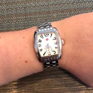 Michele Urban Mini Stainless Steel Watch